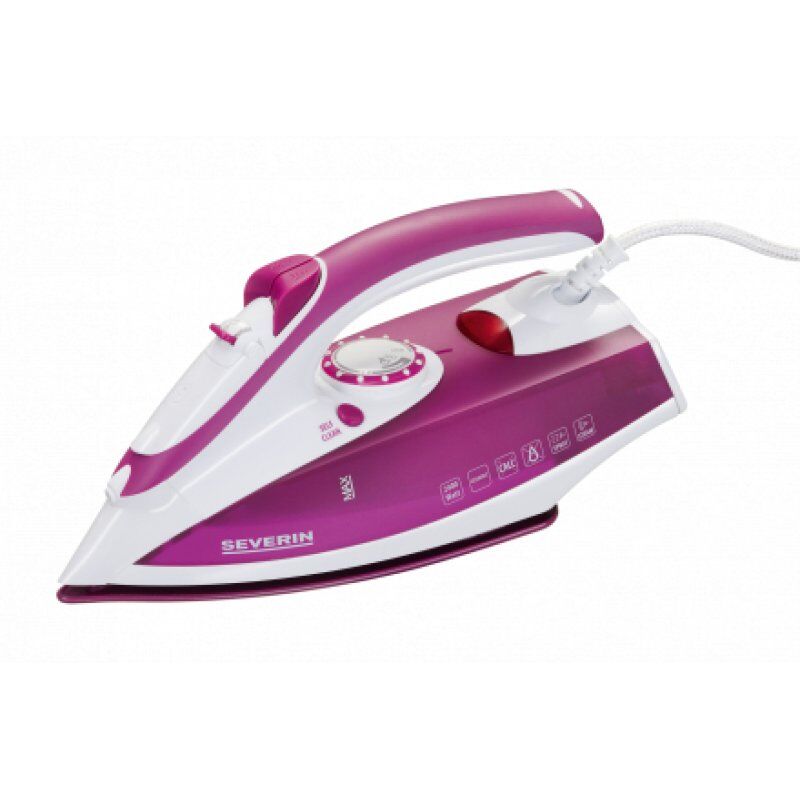 Severin BA3243 iron Dry & Steam iron 2400 W Red, White
