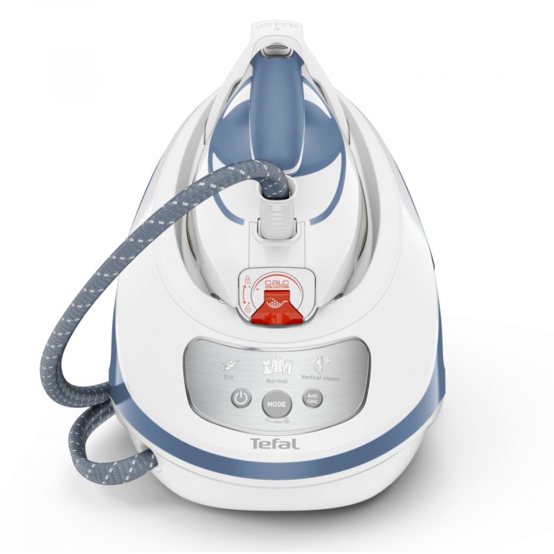 Tefal Express Protect SV9202E0 Centrale vapeur 2800 W 1,8 L Durilium AirGlide Autoclean soleplate Blanc, Bleu