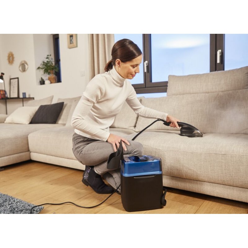 Tefal Cube UT2020E0 garment steamer Handheld garment steamer 1.1 L 2170 W Black, Blue