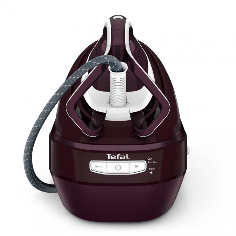 Tefal Pro Express Vision GV9810E0 Centrale vapeur 3000 W 1,1 L Durilium AirGlide Autoclean soleplate Rouge, Blanc