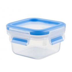 EMSA 508535 food storage container Square 0.2 L Blue, Transparent 1 pc(s)