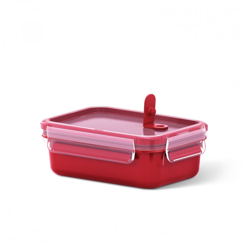 EMSA CLIP & MICRO Rectangular Box 0.55 L Red, Transparent 1 pc(s)