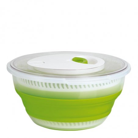 EMSA Basic salad spinner Green Button
