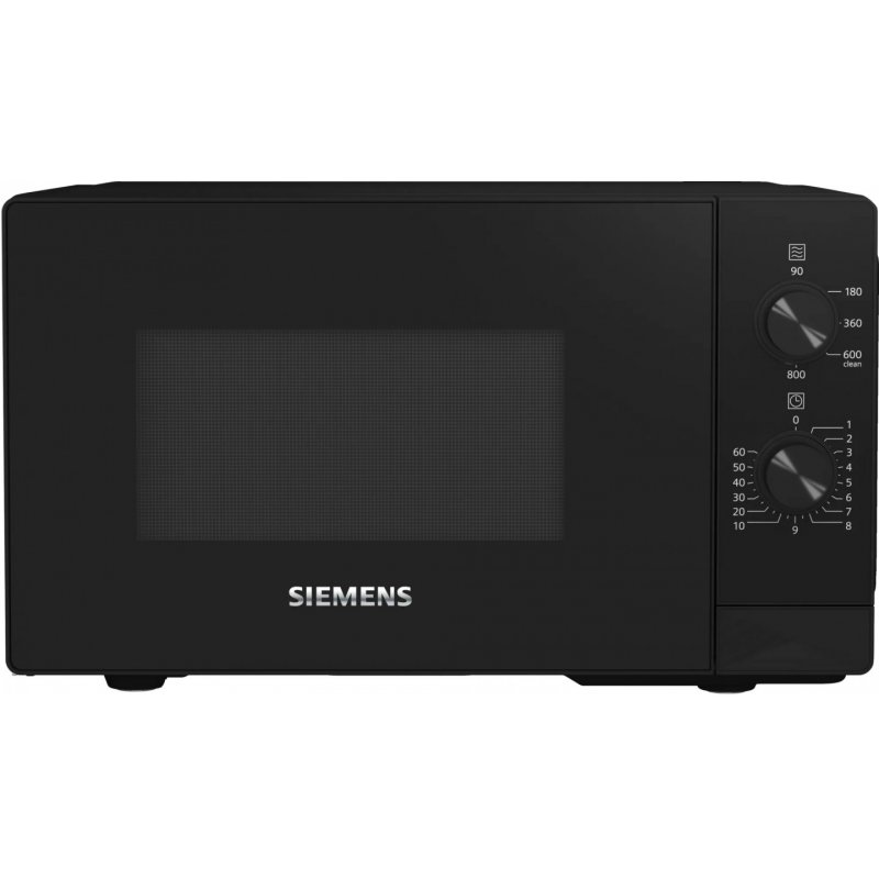 Siemens iQ300 FF020LMB2 micro-onde Sur toute la gamme Micro-onde simple 20 L 800 W Noir