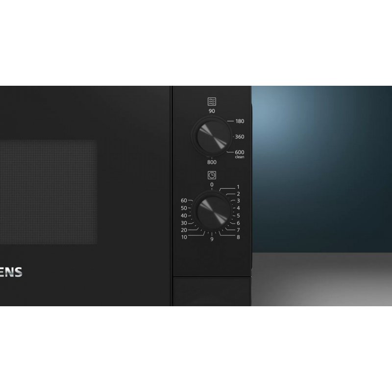Siemens iQ300 FF020LMB2 microwave Over the range Solo microwave 20 L 800 W Black