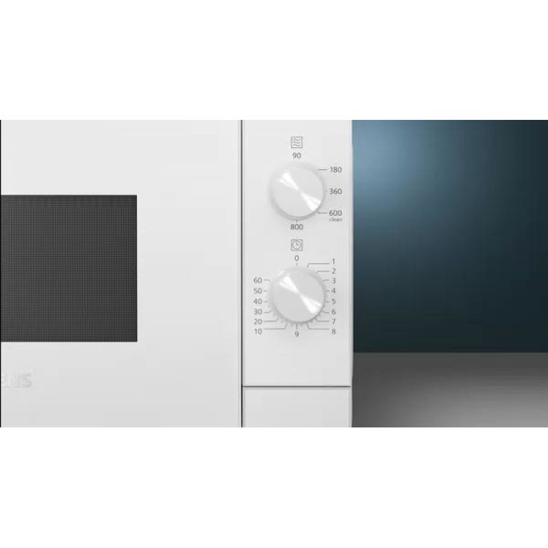 Siemens iQ300 FF020LMW0 microwave Countertop Solo microwave 20 L 800 W White