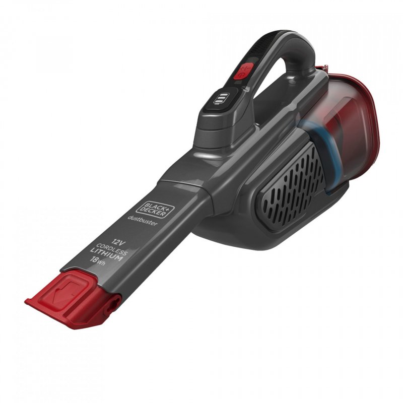 Black & Decker BHHV315J-QW aspirateur de table Noir, Rouge Sans sac