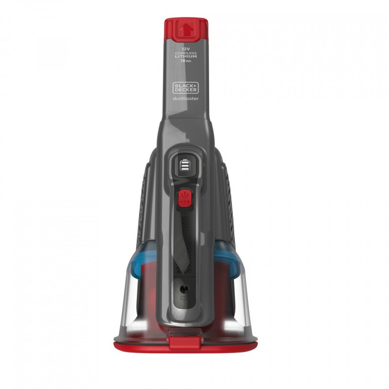 Black & Decker BHHV315J-QW aspirateur de table Noir, Rouge Sans sac
