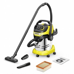 Kärcher WD 5 P S V-25/5/22 Noir, Acier inoxydable, Jaune 25 L 1100 W