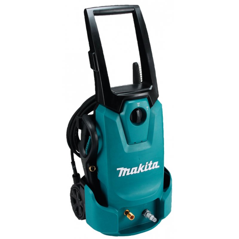 Makita HW1200 Nettoyeur haute pression Droit Electrique 420 l/h 1600 W Noir, Bleu