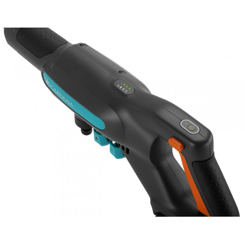 Gardena AquaClean 24/18V P4A pressure washer Compact Battery 250 l/h Black, Blue, Orange