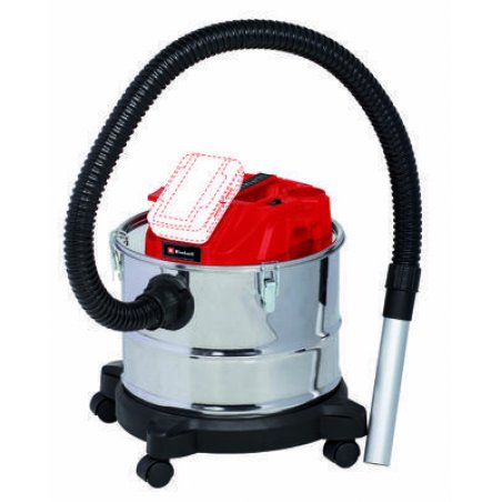 Einhell TE-AV 18/15 Li C-Solo 15 L Noir, Gris, Rouge