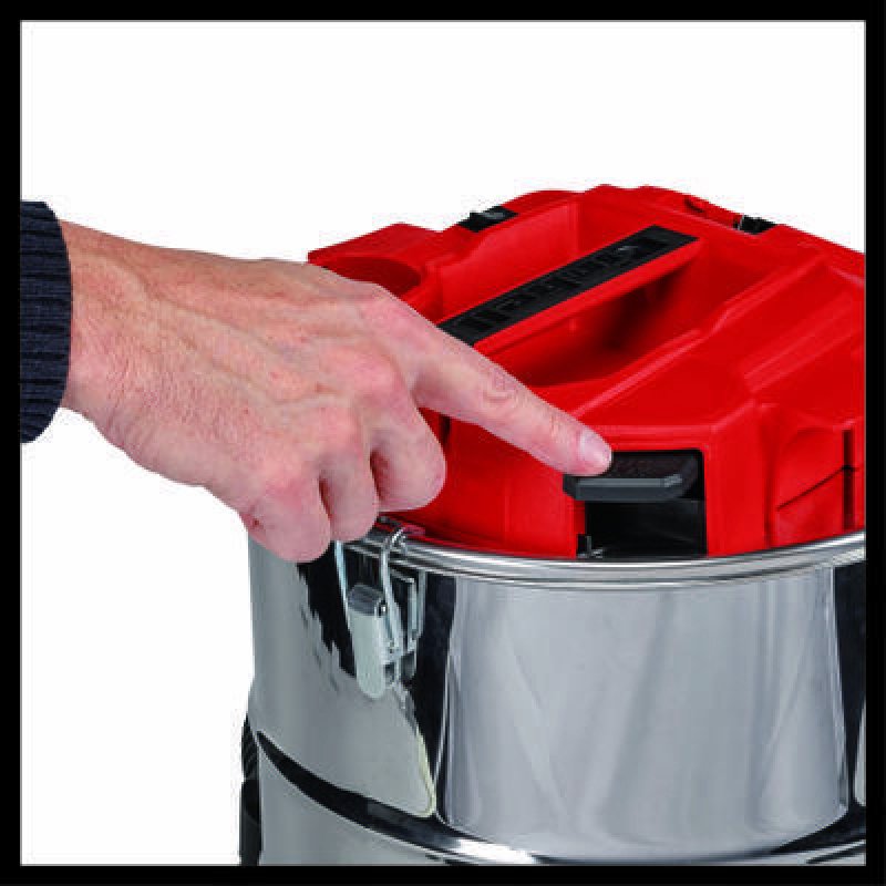 Einhell TE-AV 18/15 Li C-Solo 15 L Black, Grey, Red