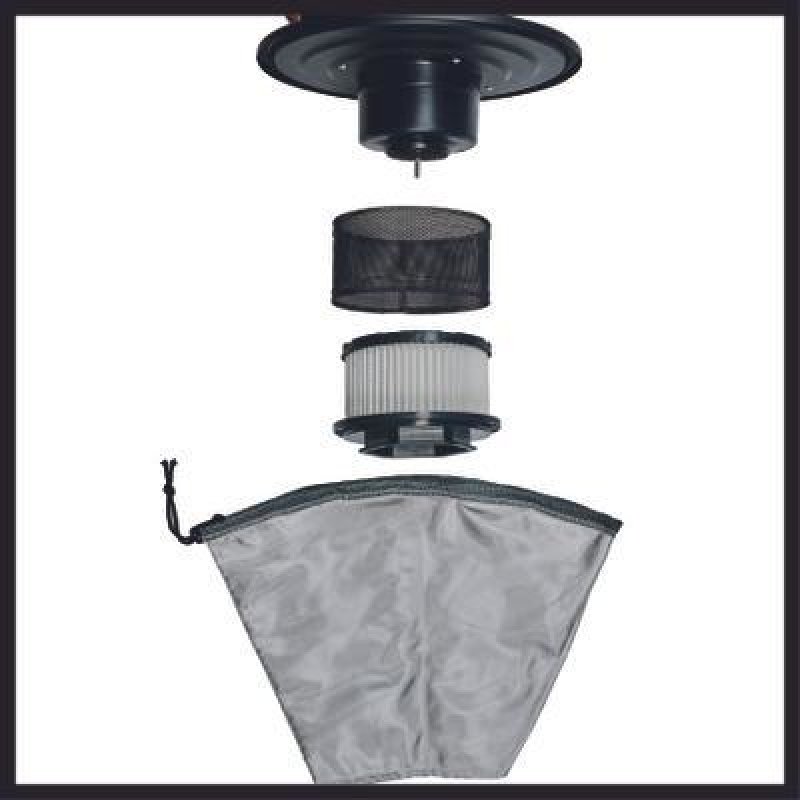 Einhell TC-AV 1718 D 1200 AW 18 L Black, Red