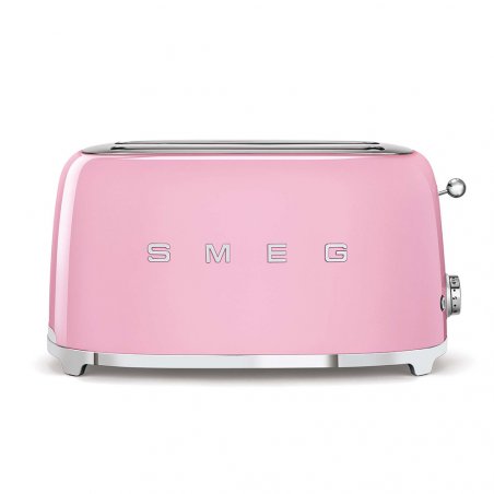 Smeg Four Slice Toaster Pink TSF02PKEU