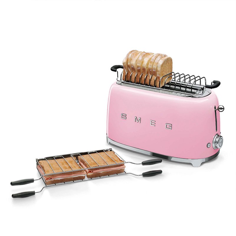 Smeg TSF02PKEU grille-pain 6 4 part(s) 1500 W Rose