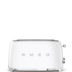 Smeg Four Slice Toaster White TSF02WHEU