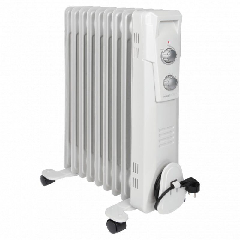 Clatronic RA 3736 Indoor White 2000 W Oil electric space heater
