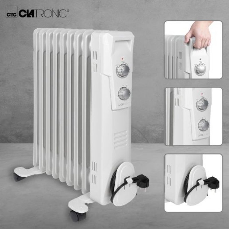 Clat Ölradiator RA 3736       2000 W  wh