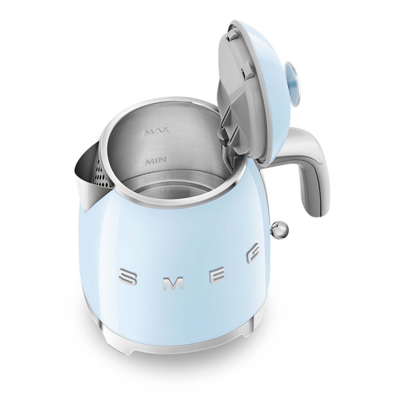 Smeg Wasserk.KLF05PBEU 1,7 L pastellblau | 2.400 Watt, Mini