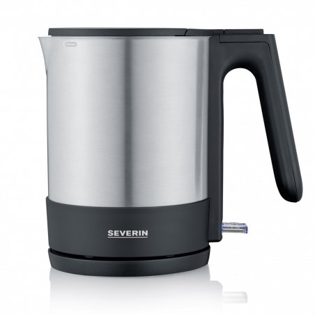 Severin WK 3409 bouilloire 1,7 L 2200 W Noir, Acier inoxydable