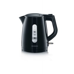 Severin WK 3410 electric kettle 1 L 2200 W Black