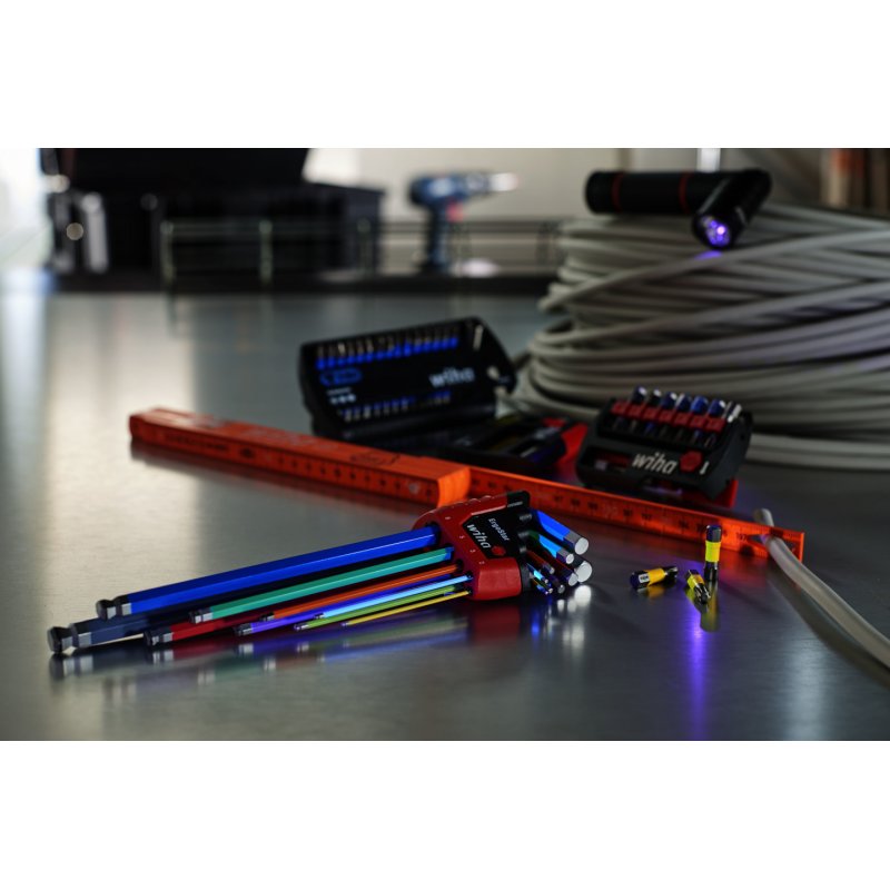 Wiha 41979 hex key L-shaped hex key set Metric 9 pc(s)