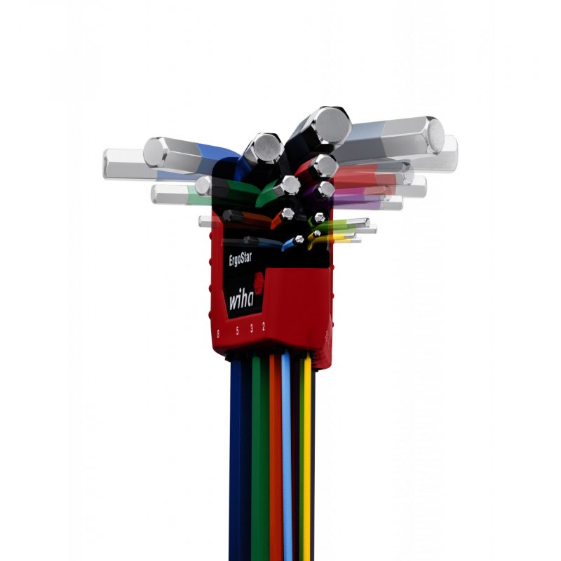 Wiha Stiftschlüssel Set ErgoStar Halter | 41979
