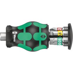 Wera Kraftform Kompakt Stubby Magazin 1 Multi-bit screwdriver Straight screwdriver