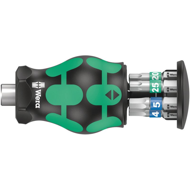 Wera Kraftform Kompakt Stubby Magazin 3 Multi-bit screwdriver Straight screwdriver