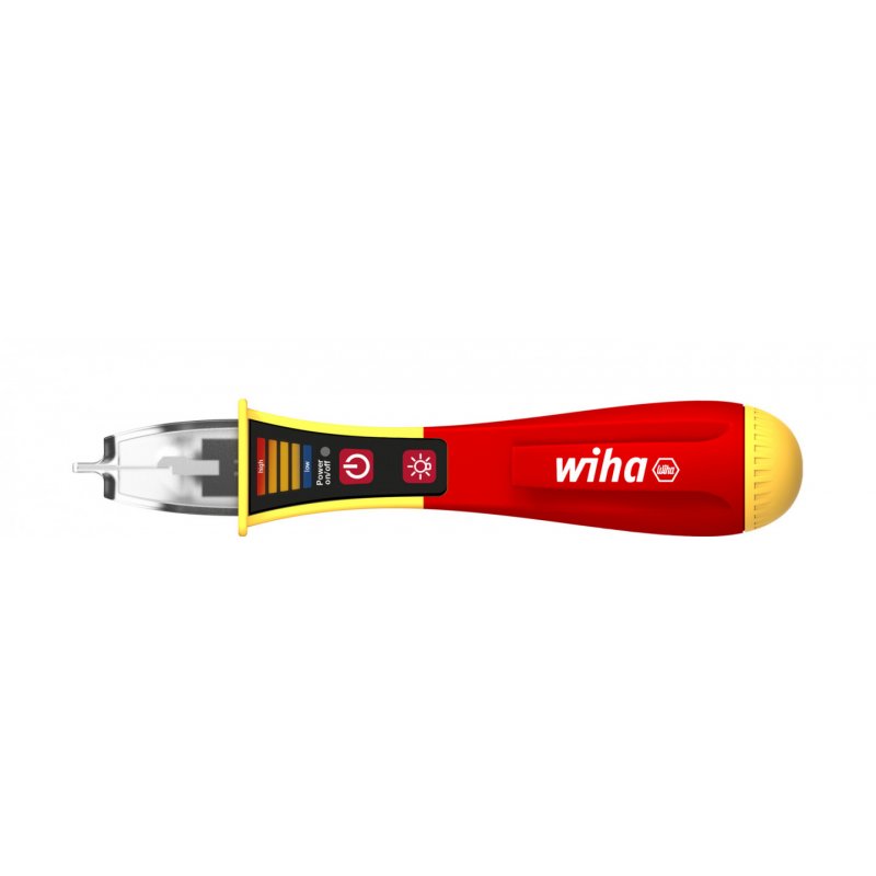 Wiha 43797 tournevis testeur de tension Rouge, Jaune