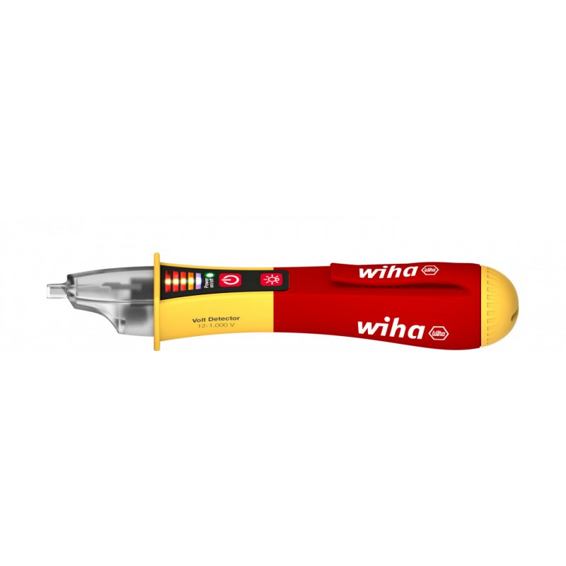 Wiha 43797 tournevis testeur de tension Rouge, Jaune