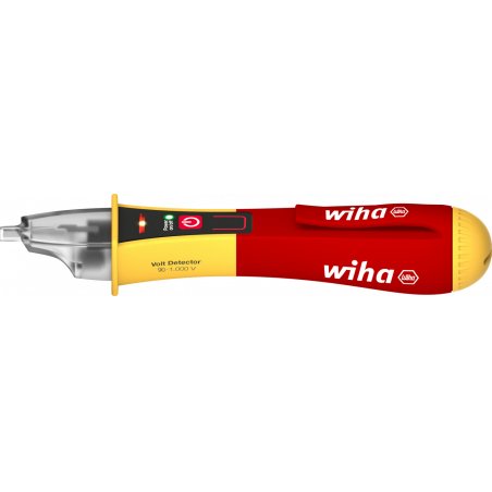 Wiha 43798 détecteur de tension de ligne 90 - 1000 V Rouge, Jaune