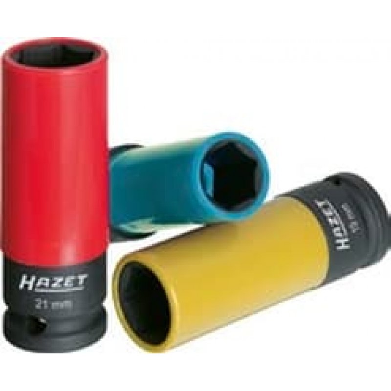 HAZET 903SPC/3 impact socket Blue, Red, Yellow