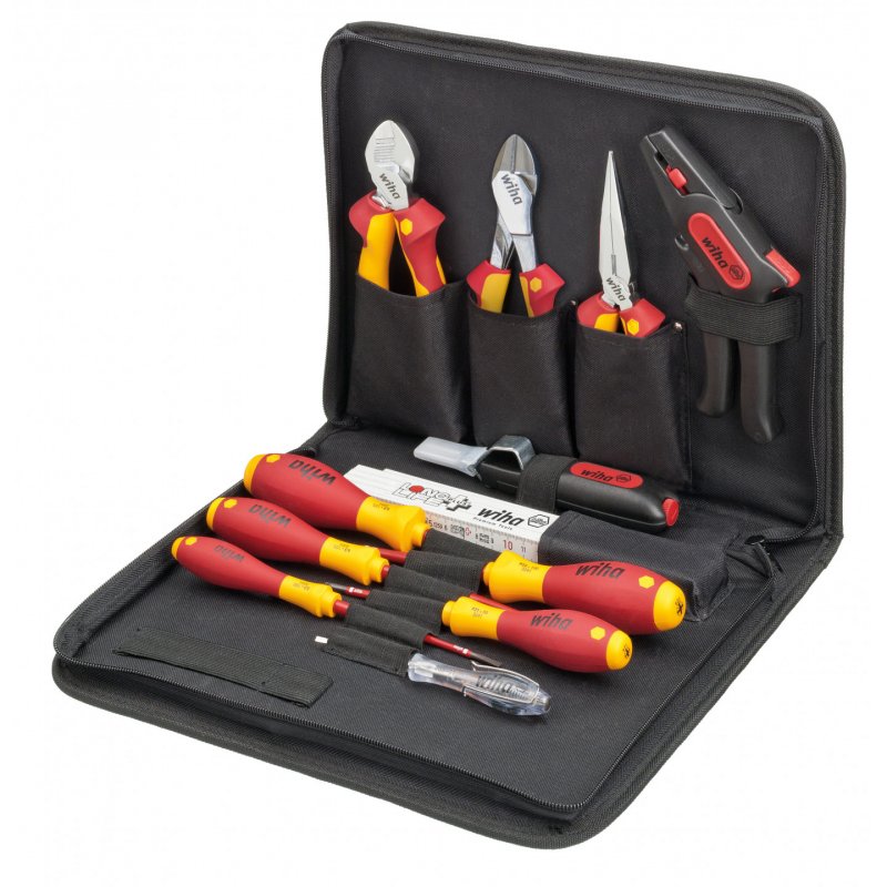 Wiha 36389 Caisse à outils pour mécanicien 12 outils