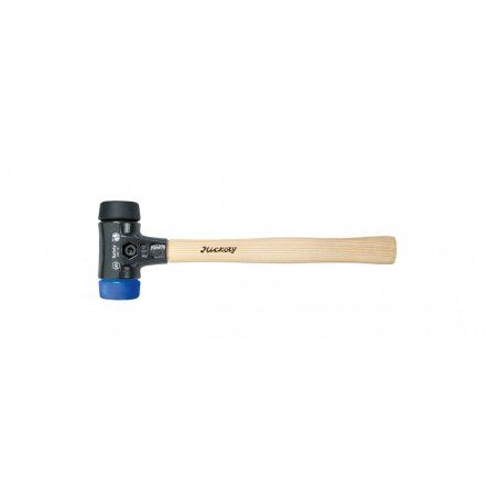 Wiha Safety soft-face hammer, blue/black