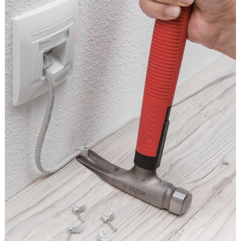 Wiha 42071 marteau Rouge, Acier inoxydable