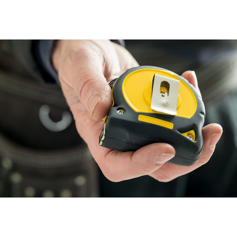 Stanley Tylon tape measure 3 m Acrylonitrile butadiene styrene (ABS), Rubber Black, Yellow