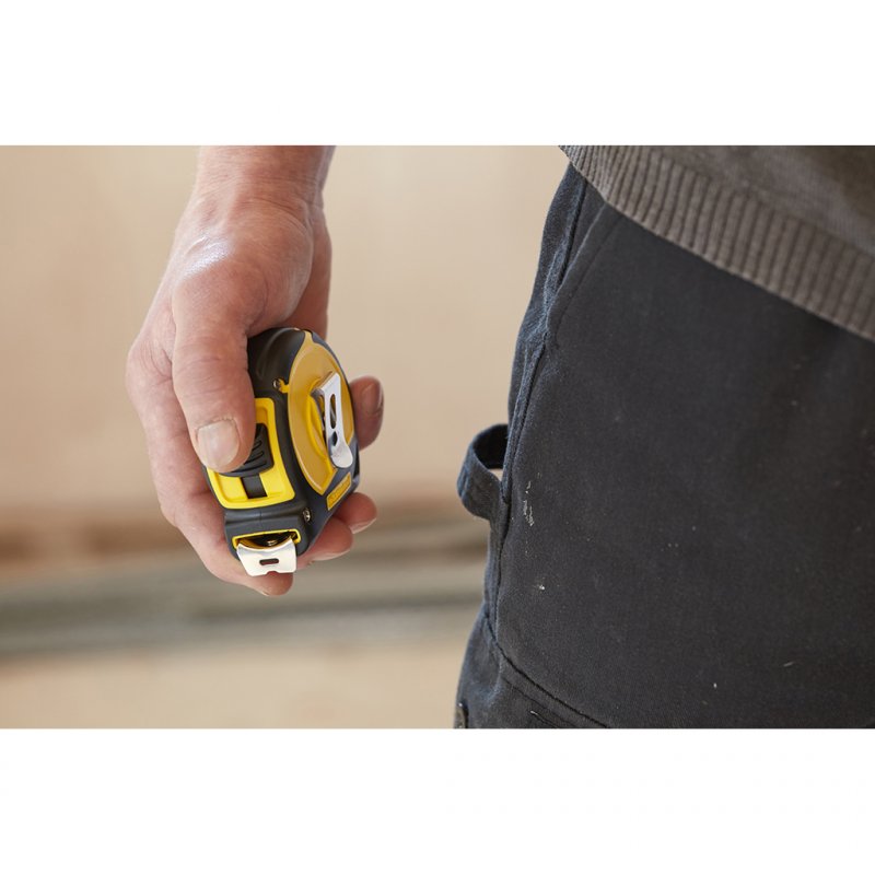 Stanley Tylon tape measure 3 m Acrylonitrile butadiene styrene (ABS), Rubber Black, Yellow