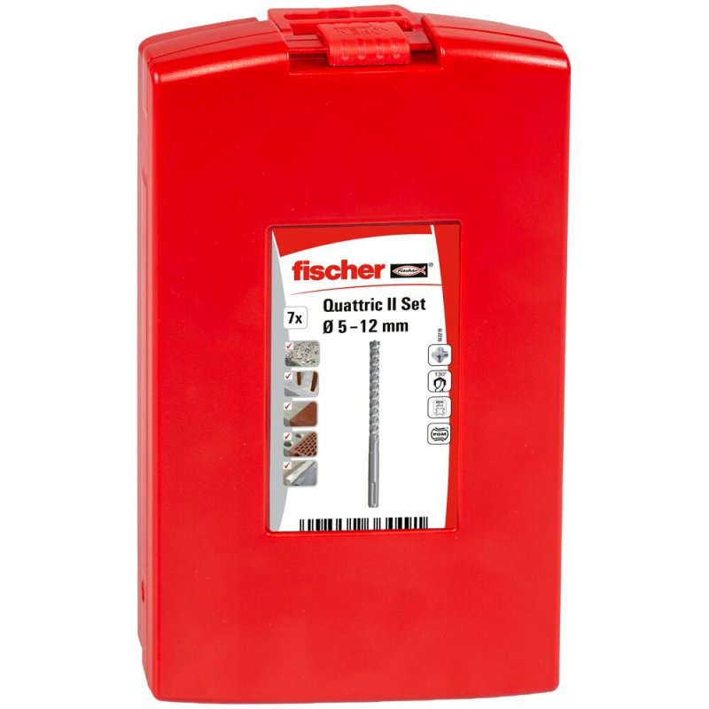 Fisc Bohrer SDS Plus Quattric II Set 5-1 | 553210