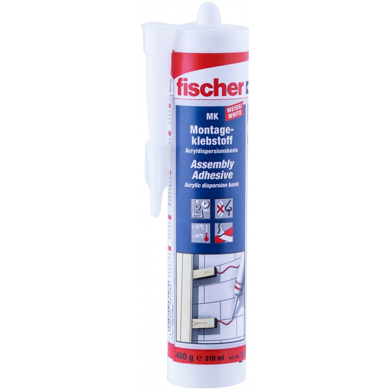 Fischer MK 310 Pâte Adhésif acryclique 310 ml