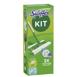 Swif Systemstarter Bodenstab+insg.11 Tüc | Bodenstab+ 8x Trockentuch+ 3x Wischtuch