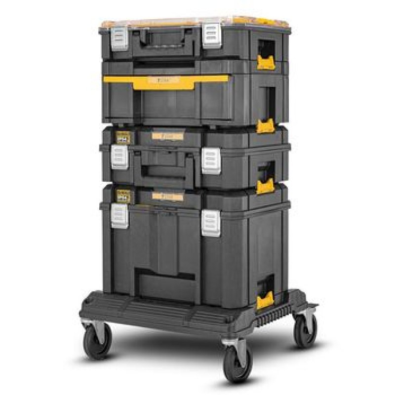 Black & Decker DWST83346-1 tool storage case Black, Yellow Aluminium