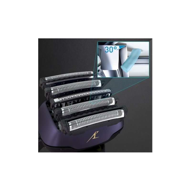 Panasonic ES-LV67-A803 tondeuse à barbe Batterie Mouillé & sec Noir, Violet