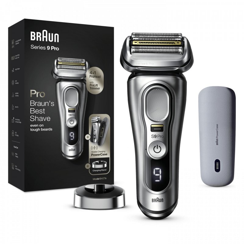Braun Series 9 Pro 81744531 men's shaver Foil shaver Trimmer Silver