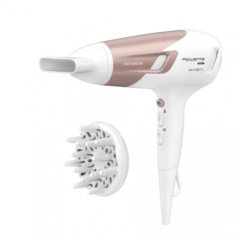 Rowenta Studio Dry CV5830F0 hair dryer 2300 W Beige, White