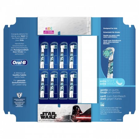 Oral-B Aufsteckb. Kids Star Wars 8er FFS