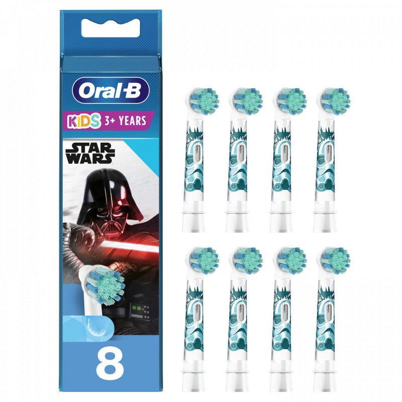 Oral-B Kids 81748450 toothbrush head 8 pc(s) Multicolour