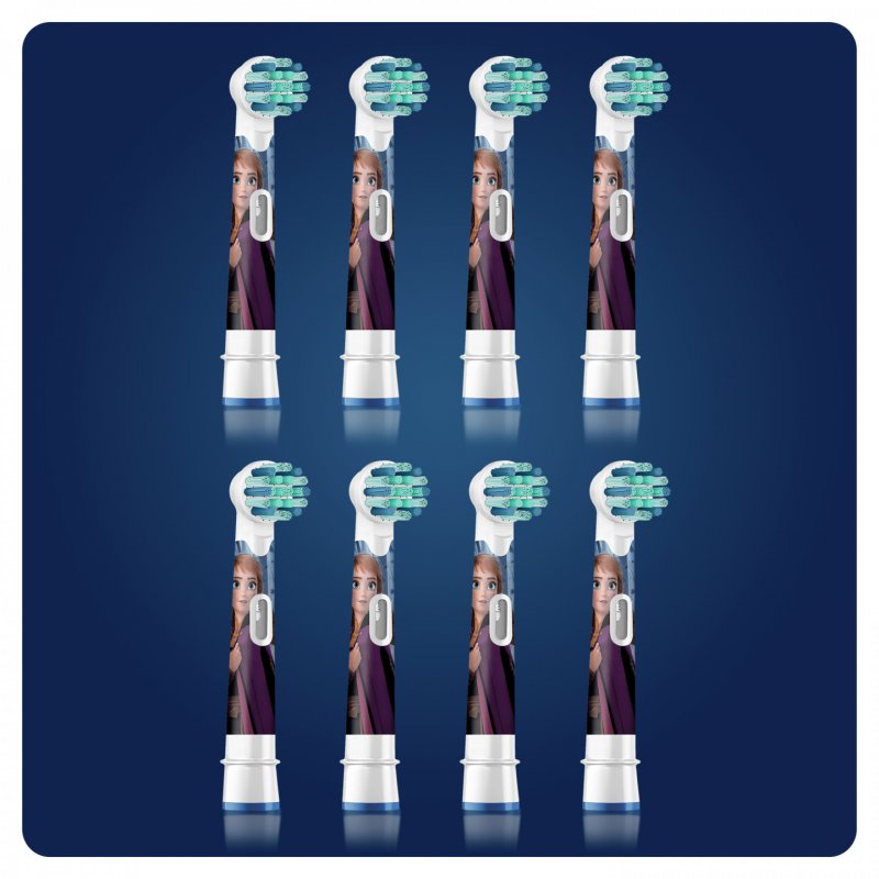 Oral-B Kids 81748472 toothbrush head 8 pc(s) Multicolour