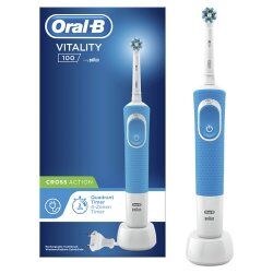 Oral-B Vitality 100 Blue Cross Action Brosse À Dents Électrique Par Braun